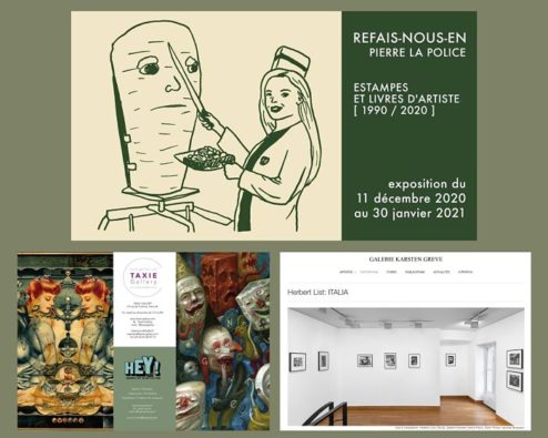 expos Herbert List, Pierre la Police, Handiedan et Chris Mars