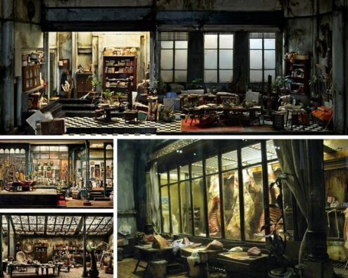 différents dioramas de ronan-jim sévellec