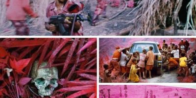 photographies extraites de la série Infra de Richard Mosse