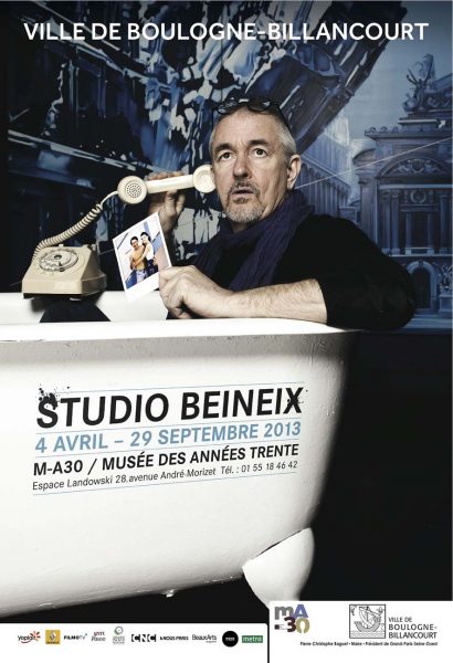 affiche de l'exposition Studio Beineix