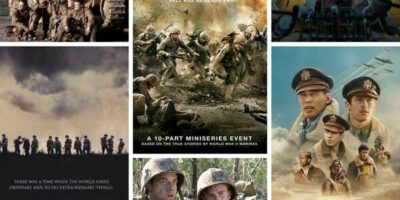 affiches et photos des séries Band of brothers, band of brothers pacific et masters of the air