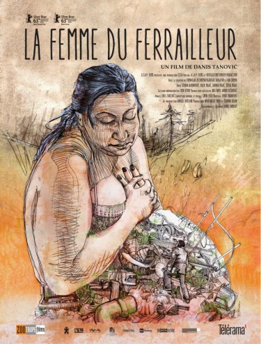 affiche du film la femme du ferrailleur