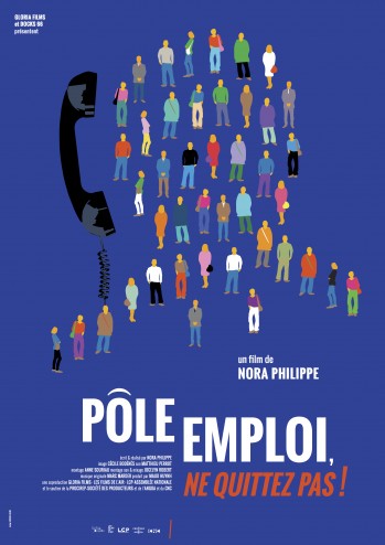 affiche du documentaire Pole Emploi - Ne quittez pas