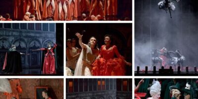 photos de l'opéra Les fêtes vénitiennes de Campra mis en scène par Robert Carsen