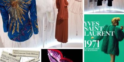 catalogue exposition Yves Saint Laurent 1971 La collection du scandale