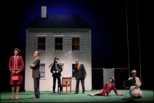 La Cantatrice chauve de IOnesco mis en scène par Lagarce