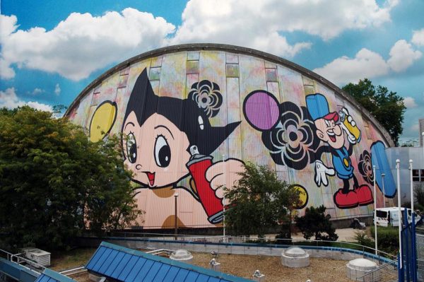 A l&rsquo;avant garde : Speedy Graphito – Fresque – 2015