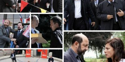 différentes séquences de la série Baron noir