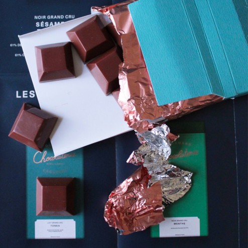 Tablette Tonka - Chocolaterie de Cyril Lignac - LesVoiesPourpres - Esther Ghezzo - The ARTChemists