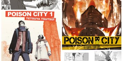 différentes pages du manga Poison City