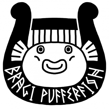 logo du collectif artistique Bragi Pufferfish