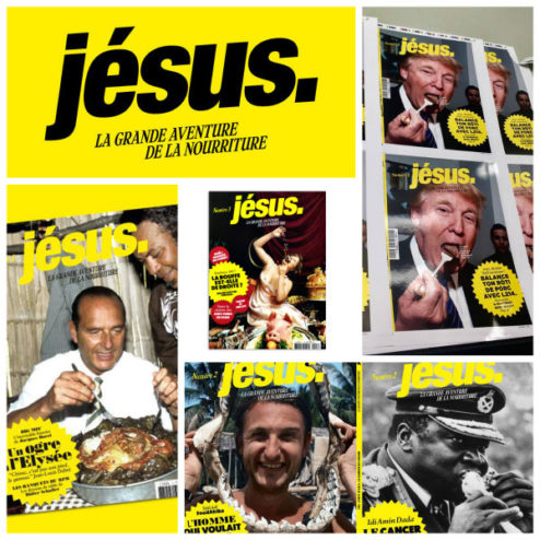 couvertures du magazine culinaire disruptif Jésus