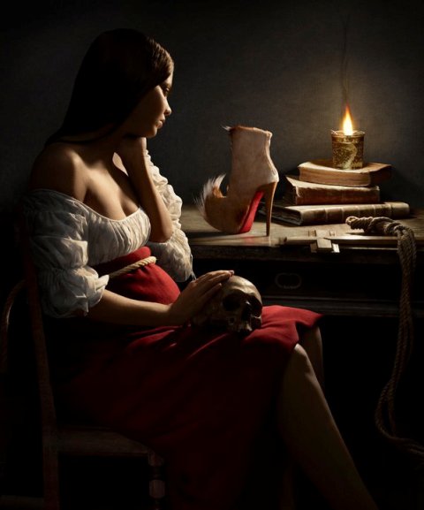 A l’avant garde : Peter Lippmann – Marie Madeleine à la Louboutin