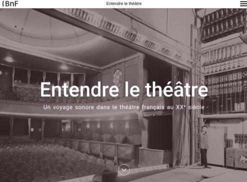 Podcast Entendre le théâtre