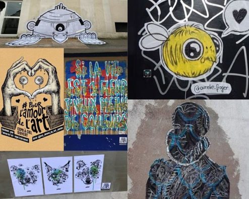 exposition à ciel ouvert pour l'amour de l'art à nantes