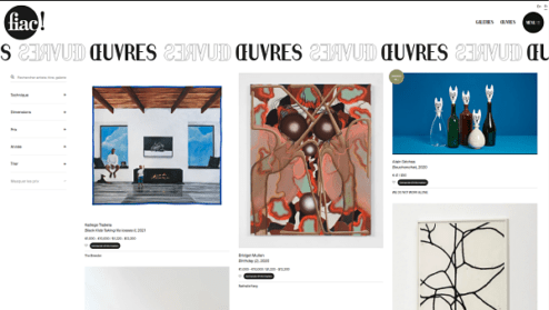 fiac online 2021