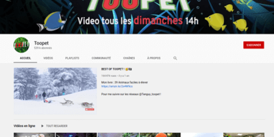 chaine youtube toopet