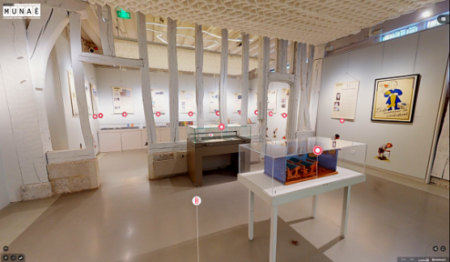 vue de l'exposition virtuelle Les enfants de la résistance