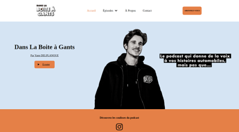 podcast automobile dans la boite à gants