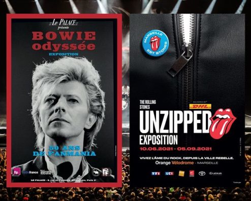 expos bowie rolling stones