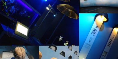 vues de l'exposition permanente Cerveau à la oté des sciences de la Villette
