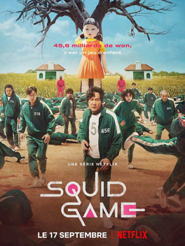 affiche de la série Squid game
