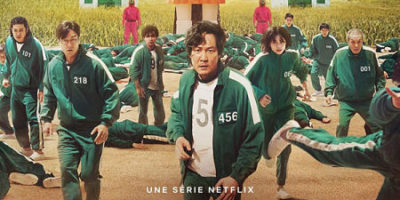 affiche de la série Squid game