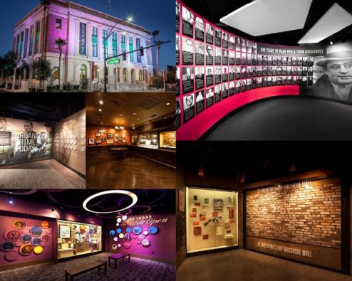 Vues de The Mob Museum à Las Vegas