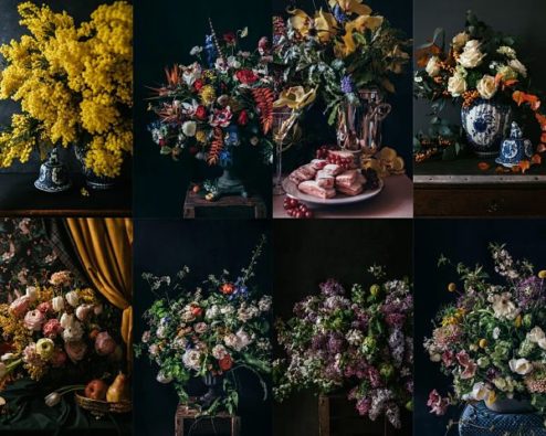 photographies de bouquets par The Pineapple Chef