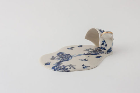 oeuvre céramique extraite de la série Nomad patterns de Livia Marin