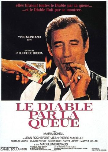 Affiche du film Le diable par la queue avec Yves Montand