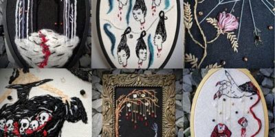 Curious adornements - créations et broderies de Maggie Donovan