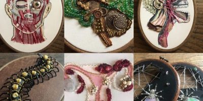 Broderies de Sarah Leonard - Atypical Curiosities