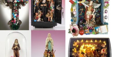 bondieuseries et oeuvres d'art kitsch de Normando Lobo de Sousa