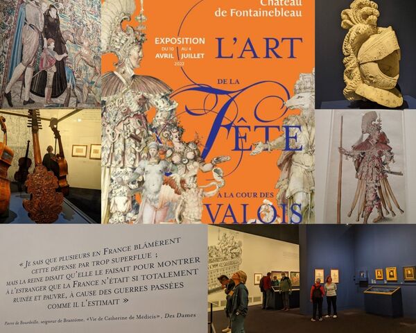 exposition L'art de la fête à la cour des Valois au château de Fontainebleau