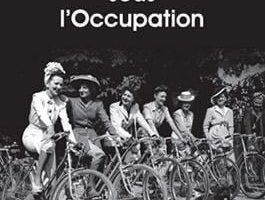 couverture du livre la mode sous l'Occupation