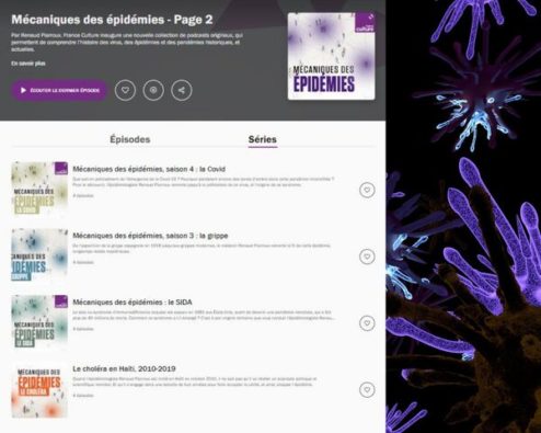 podcast Mécaniques des épidémies