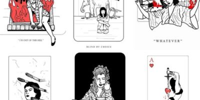 dessins de l'illustratrice Magician Woman