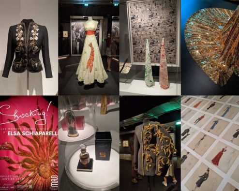 photos de l'exposition Shocking ! les mondes surréalistes d'Elsa Schiaparelli au Musée des arts décoratifs de Paris