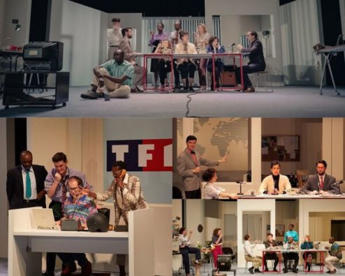 pièce de théâtre Une télévision française