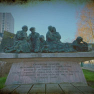monument de la place des Martyrs Juifs du velodrome d'hiver