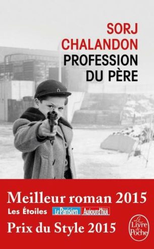 couverture du livre de Sorj Chalandon Profession du père