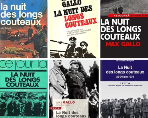 couvertures du livre La Nuit des longs couteaux de Max Gallo