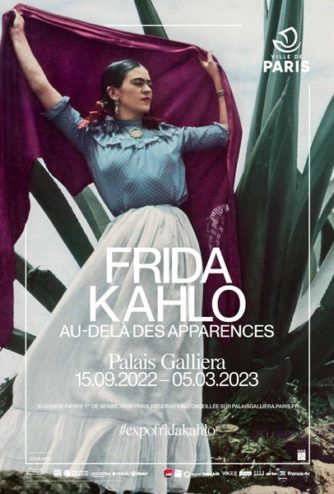 affiche exposition Frida Kahlo Palais Galliera