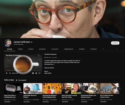 le café selon James Hoffmann