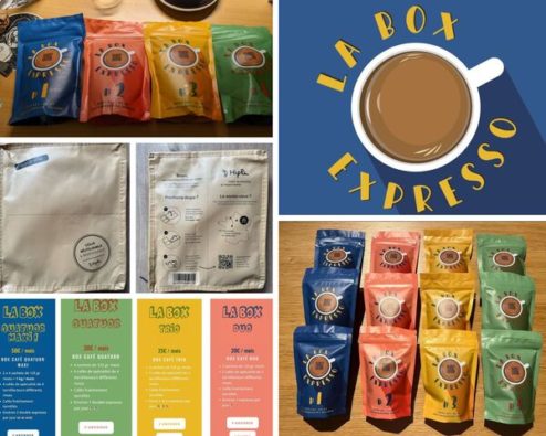 Box Expresso consacrée aux cafés de spécialité