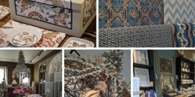Créations de la marque de décoration et de papeterie Antoinette Poisson