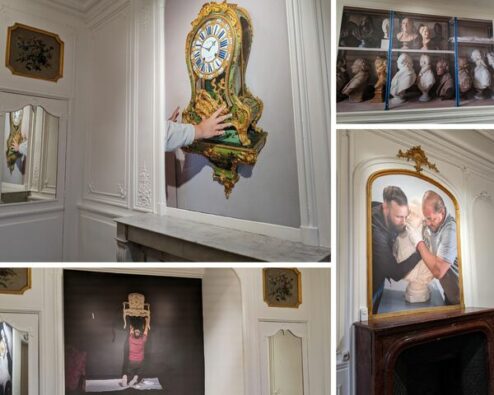 exposition des photographies de Céline Clanet au musée Lambinet de Versailles