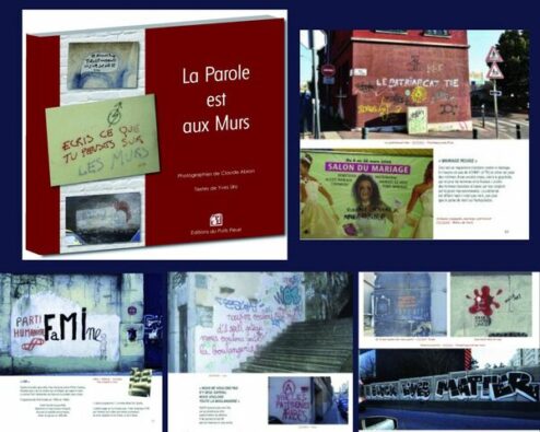 Livre La parole est aux murs de Claude Abron et Yves Uro