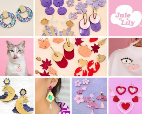 ensemble de bijoux fantaisie de la marque Jule et Lily